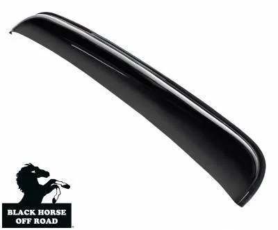 SRD01 – BLACK HORSE Sunroof Wind Deflector, 33-3/4 Inch Inside Width Dark Smoke Acrylic Mounts With Double Sided Tape